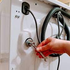 Washing machine inlet installation