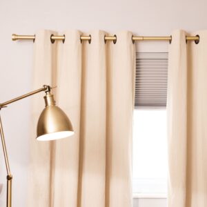 curtain rod installation(two bracket)