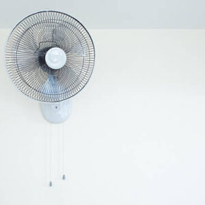 wall mount electric fan